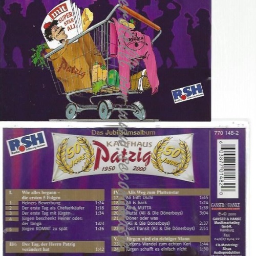 CD--LEHRICH,JENS & BREMSER,FRANK--    KAUFHAUS PATZIG -