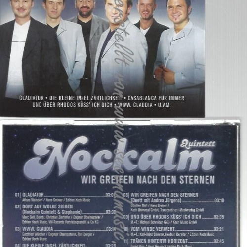 CD--NOCKALM QUINTETT--    WIR GREIFEN NACH DEN STERNEN