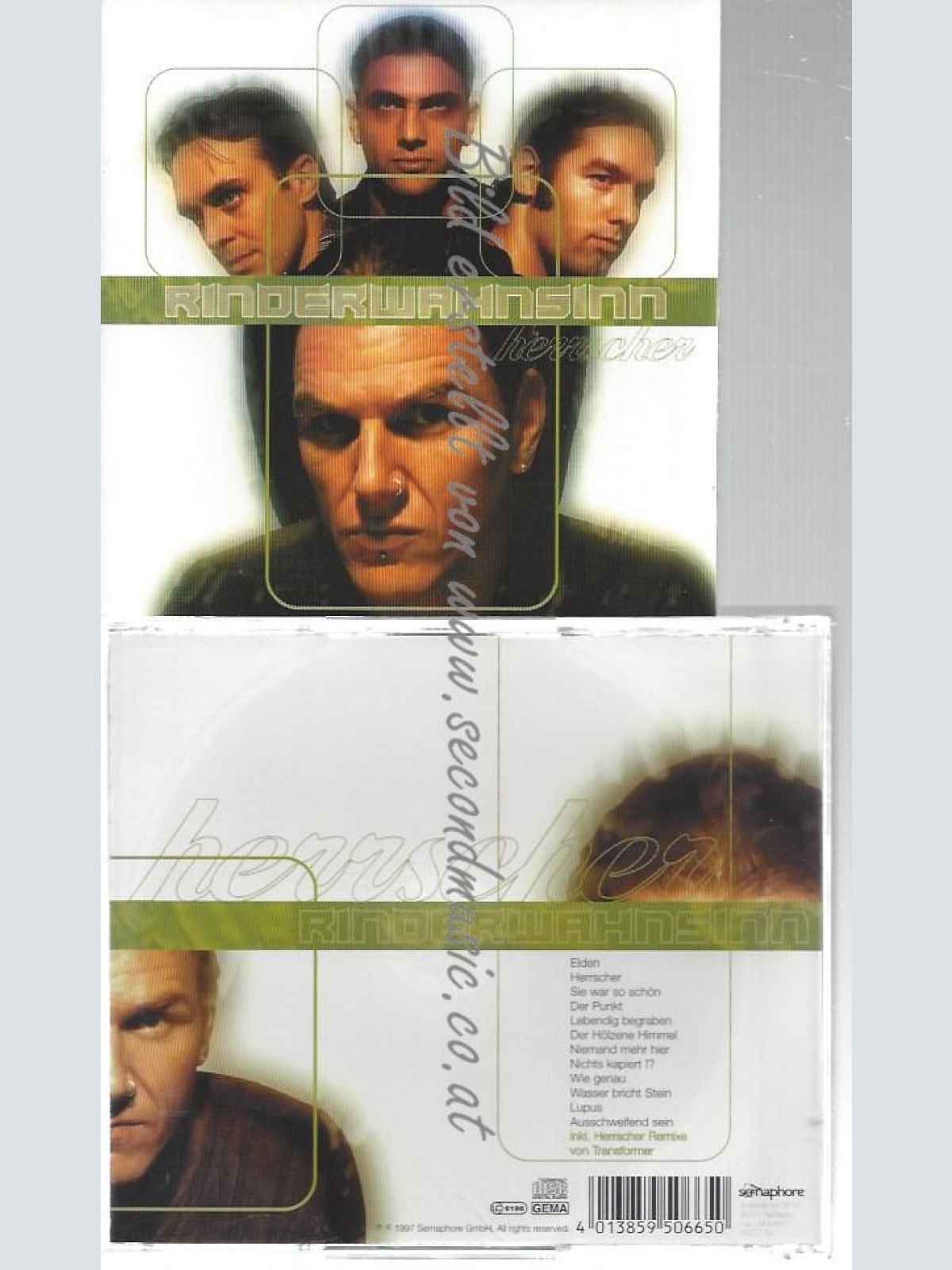 CD--RINDERWAHNSINN--    HERRSCHER INCL.REMIXE
