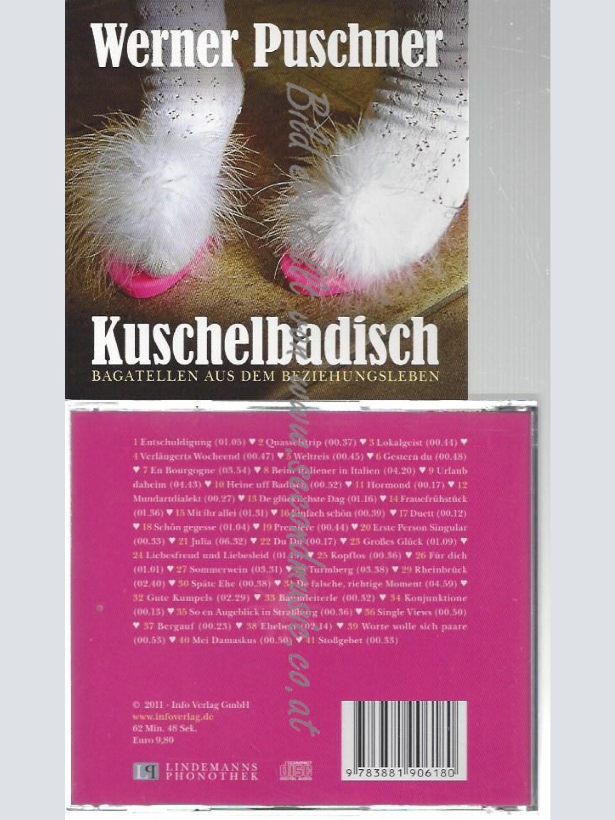 CD--WERNER PUSCHNER--    KUSCHELBADISCH: