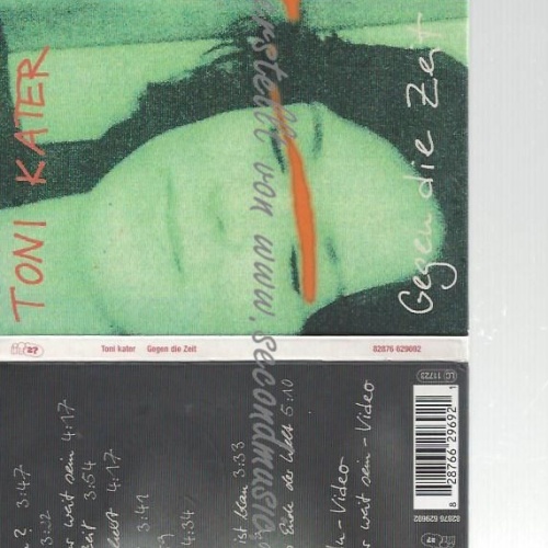 CD--TONI KATER--    GEGEN DIE ZEIT   //NO BOOKLET