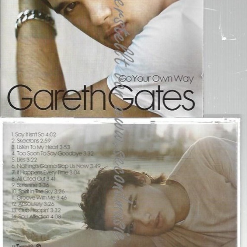 CD--GARETH GATES--    GO YOUR OWN WAY