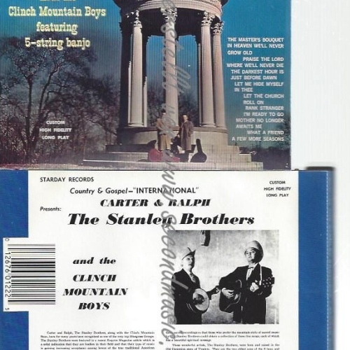 CD-- The Stanley Brothers  Sacred Songs From The Hills