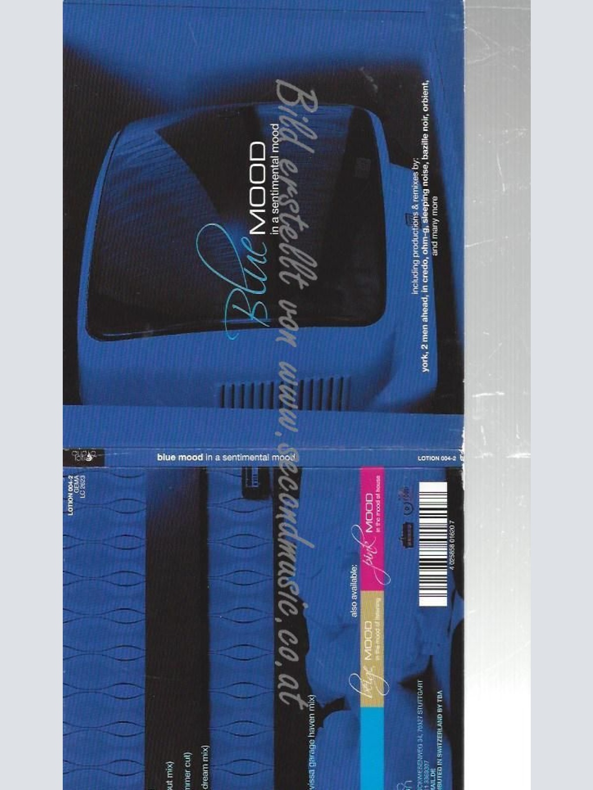 CD--IN A SENTIMENTAL MOOD    / VARIOUS--    BLUE MOOD