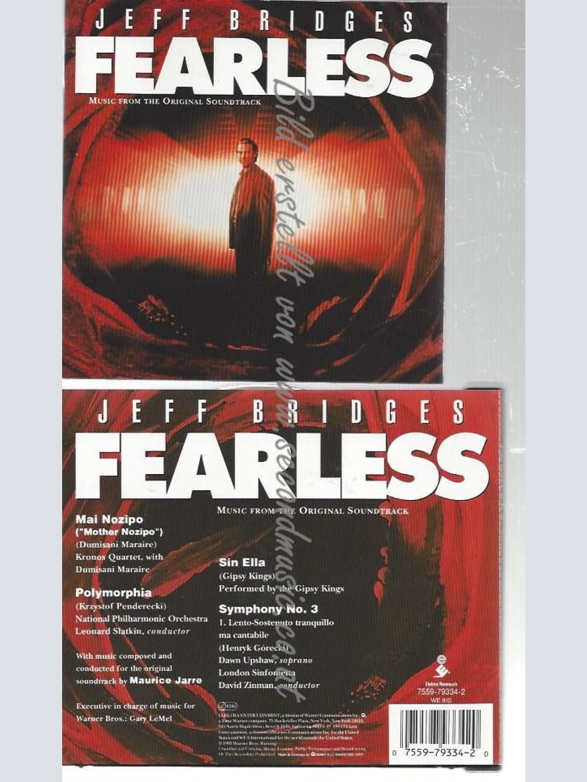 CD--OST UND KRONOS QUARTET--    FEARLESS | SOUNDTRACK