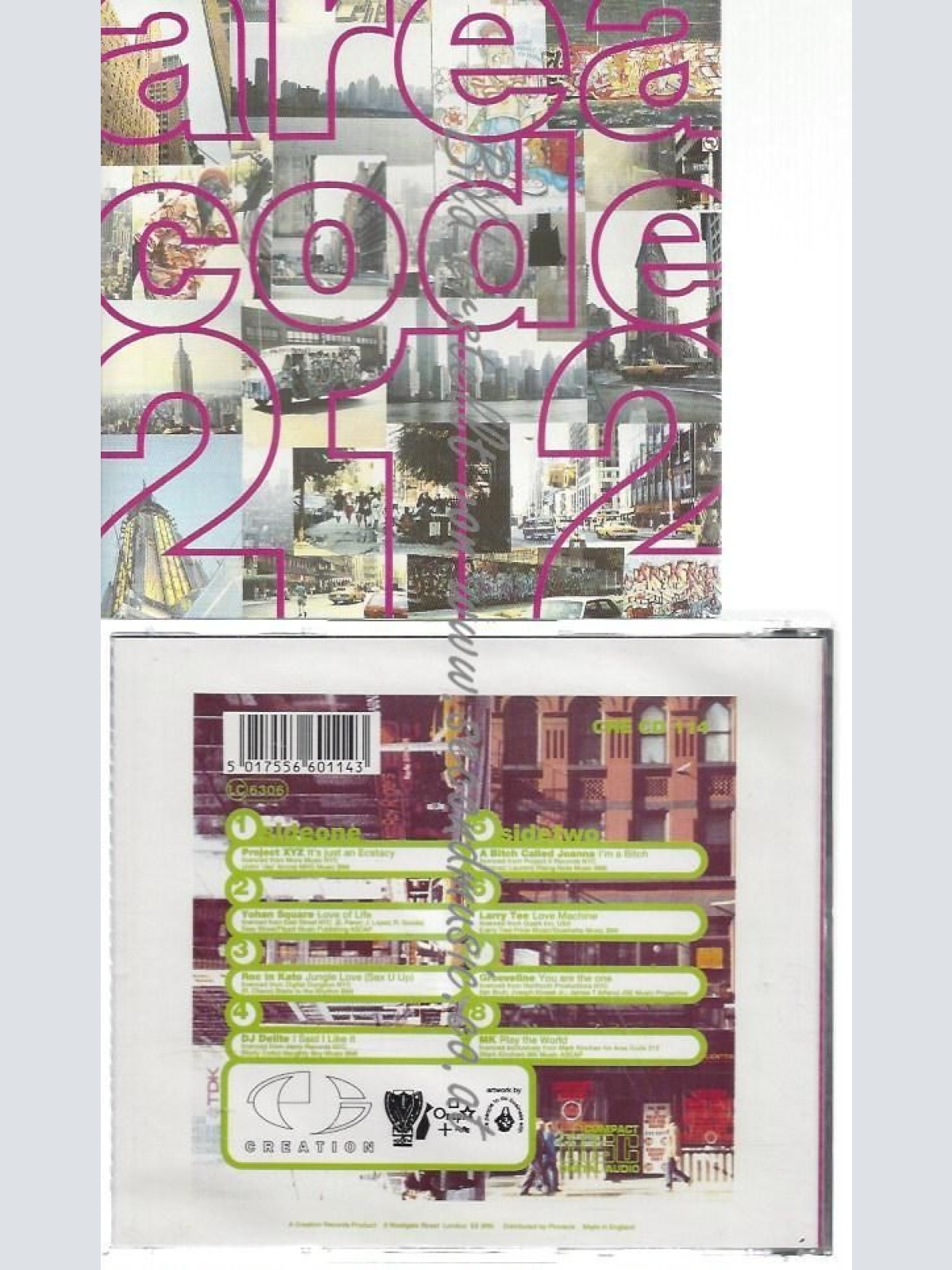 CD--VARIOUS ARTISTS--    AREA CODE 212  |