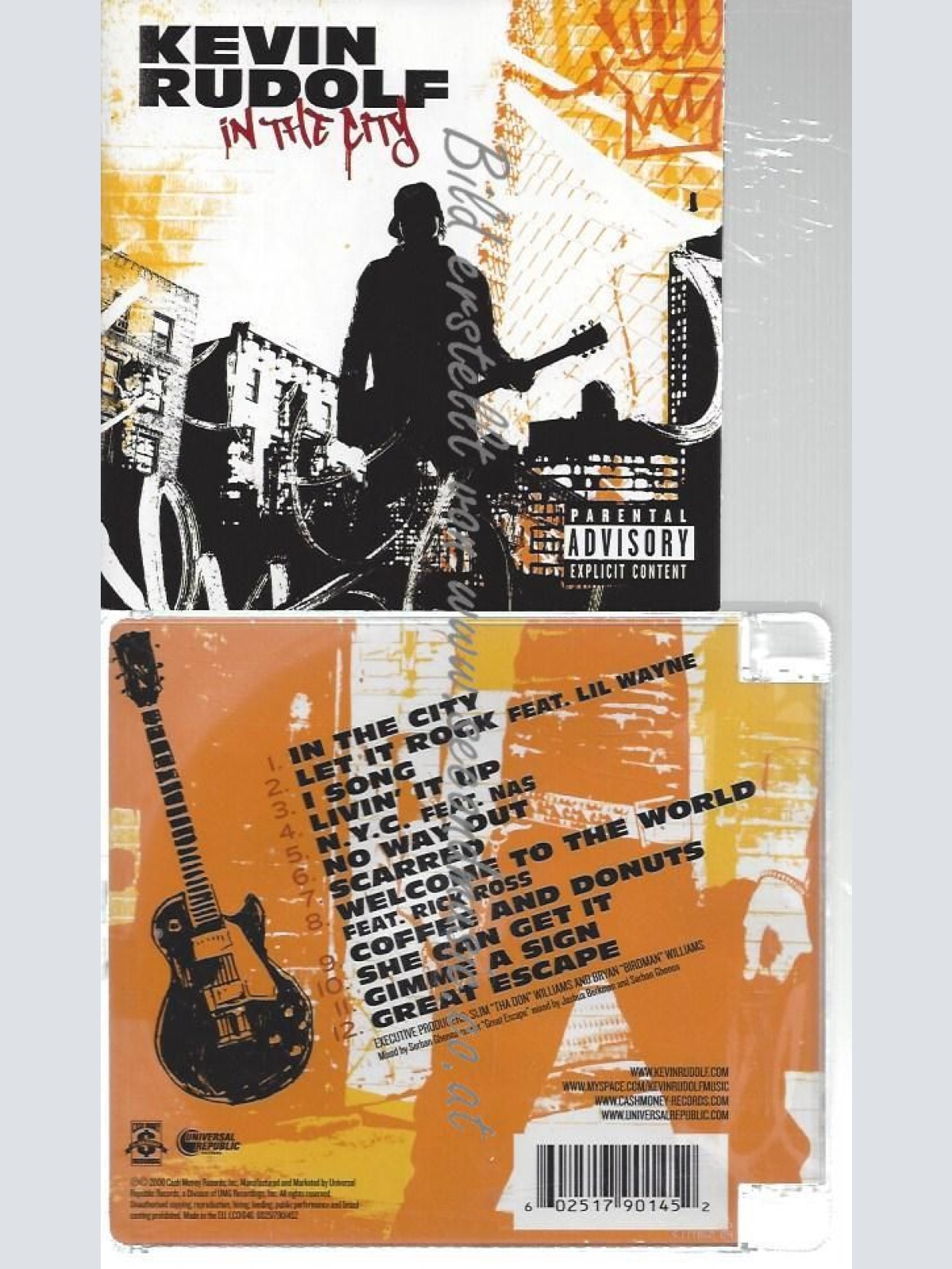 CD--KEVIN RUDOLF--    IN THE CITY