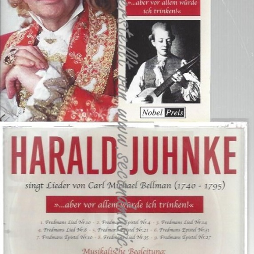 CD--C  HARALD JUHNKE--    HARALD JUHNKE SINGT VONLIEDER