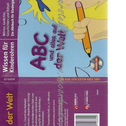 CD-  ABC UND ALLES AUF DER WELT WISSEN FÜR KINDEROHREN KINDERGARTEN