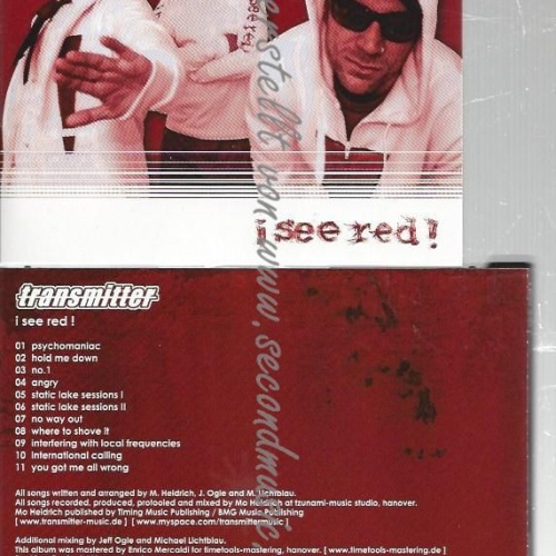 CD--TRANSMITTER--    I SEE RED !