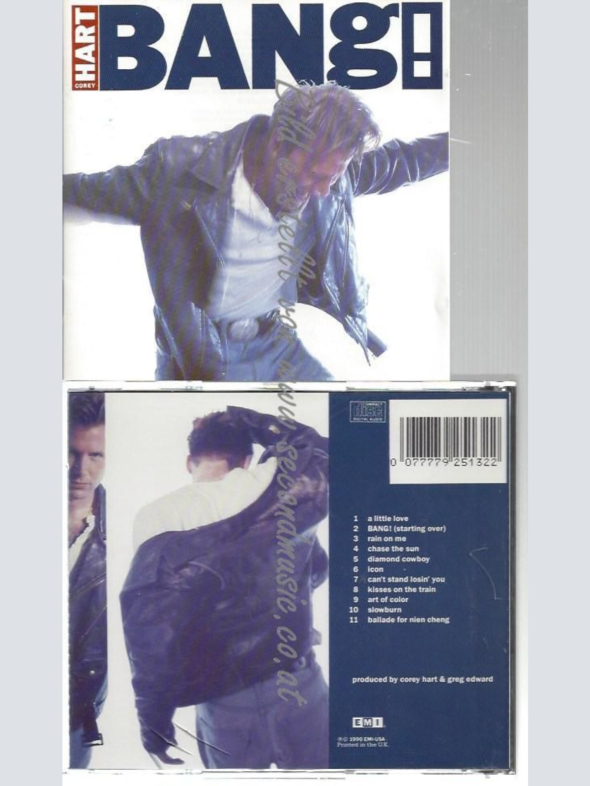 CD--COREY HART--    BANG![] |