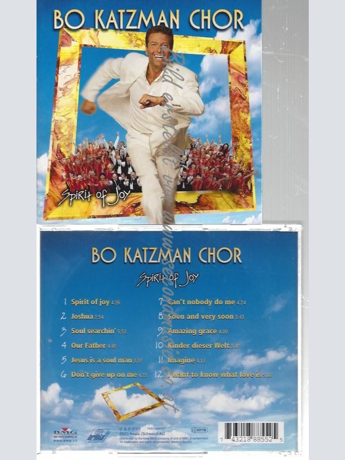 CD--BO KATZMAN CHOR--    SPIRIT OF JOY