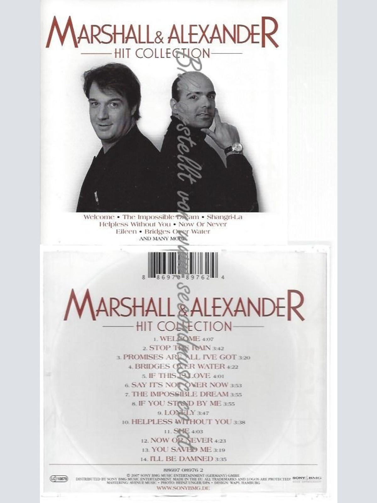 CD--MARSHALL & ALEXANDER--    HIT COLLECTION