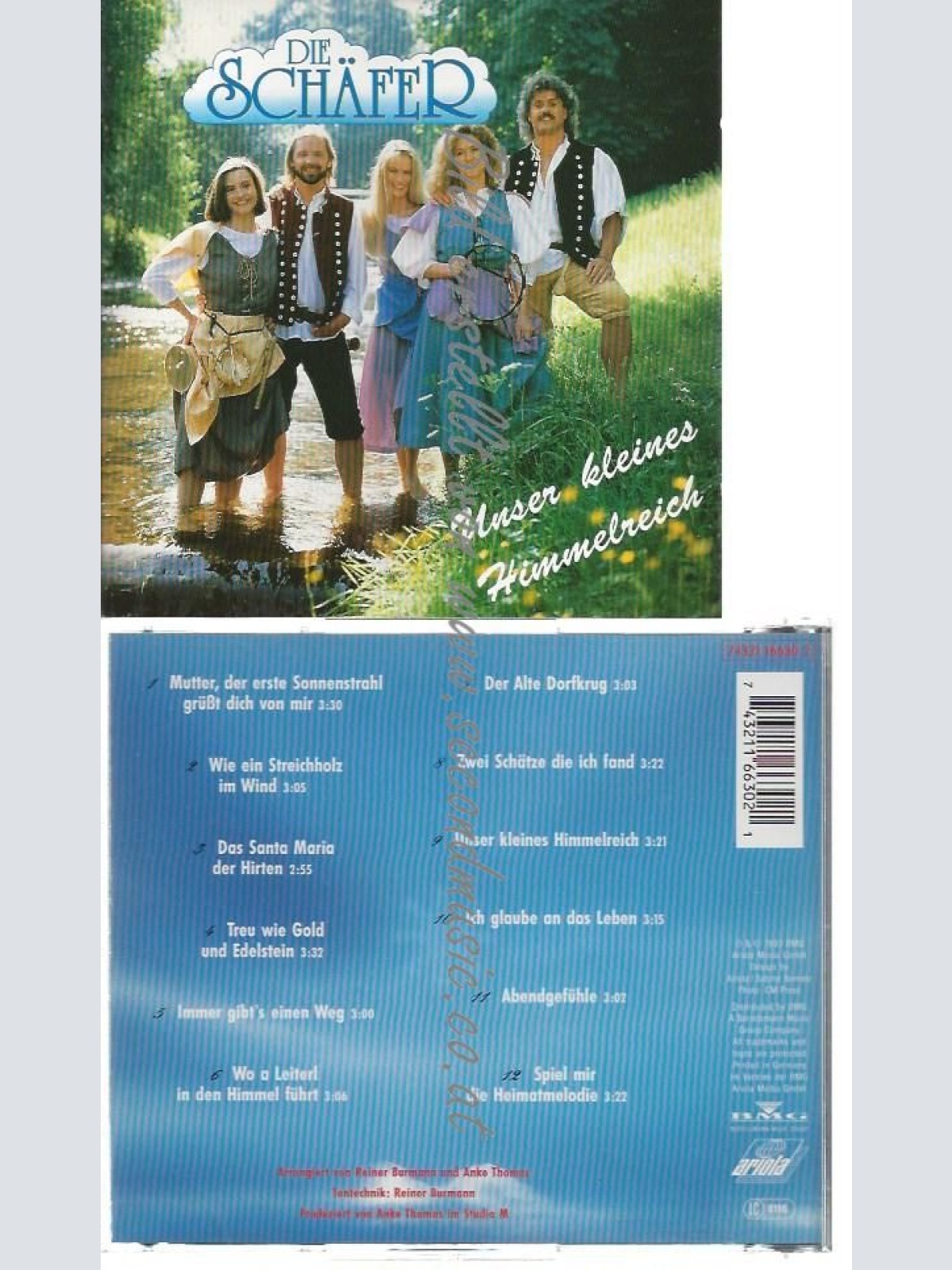 CD--DIE SCHÄFER--    UNSER KLEINES HIMMELREICH