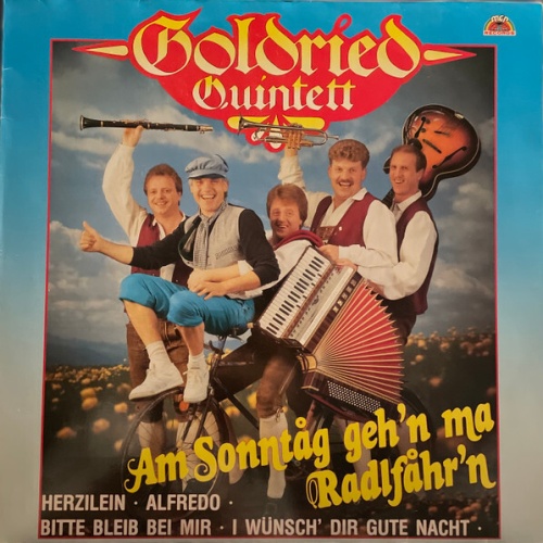 LP, Album Goldried Quintett - Am Sonntag Geh'n Ma Radlfahr'n