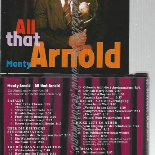 CD--ARNOLD,MONTY--    ALL THAT ARNOLD