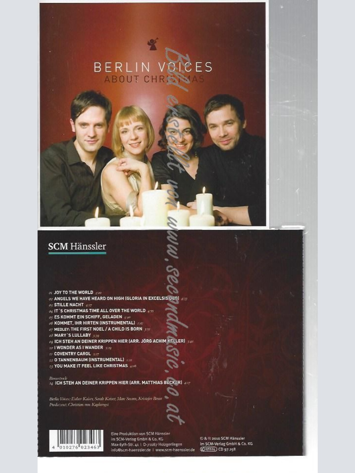 CD--BERLIN VOICES--    ABOUT CHRISTMAS