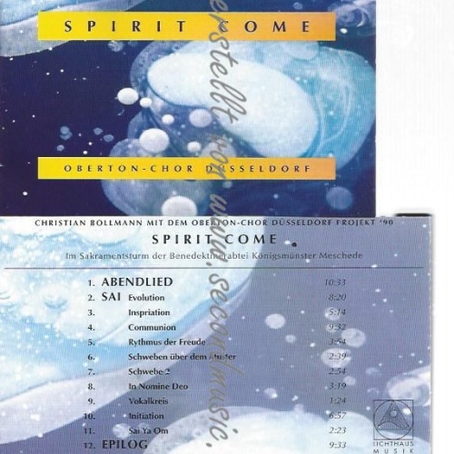 CD--OBERTON-CHOR DÜSSELDORF CHRISTIAN BOLLMANN--    SPIRIT COME