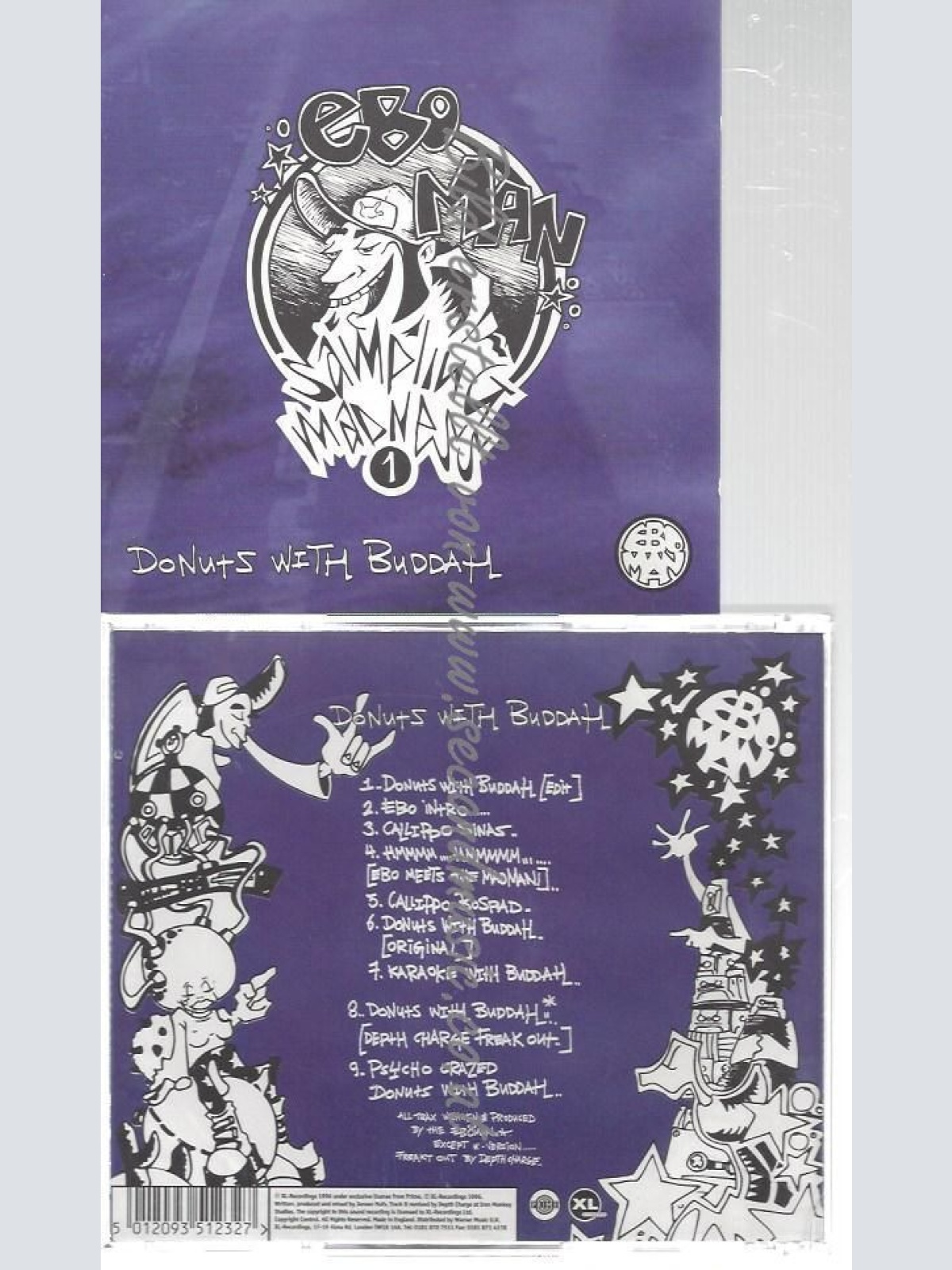 CD--EBOMAN--    DONUTS WITH BUDDAH -- |