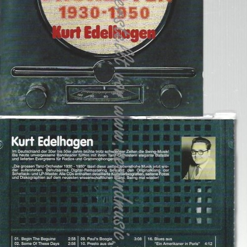 CD--KURT EDELHAGEN & HIS ORCHESTRA--    MOONLIGHT SERENADE -JAZZ CLUB-