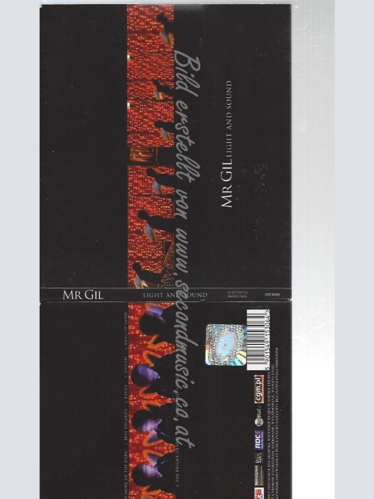CD--MR.GIL--    LIGHT AND SOUND