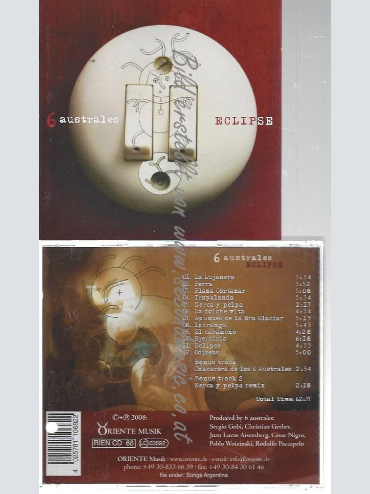 CD--6 AUSTRALES--    ECLIPSE