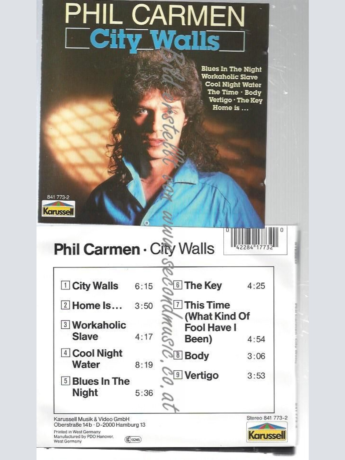 CD--City walls   /// Phil Carmen