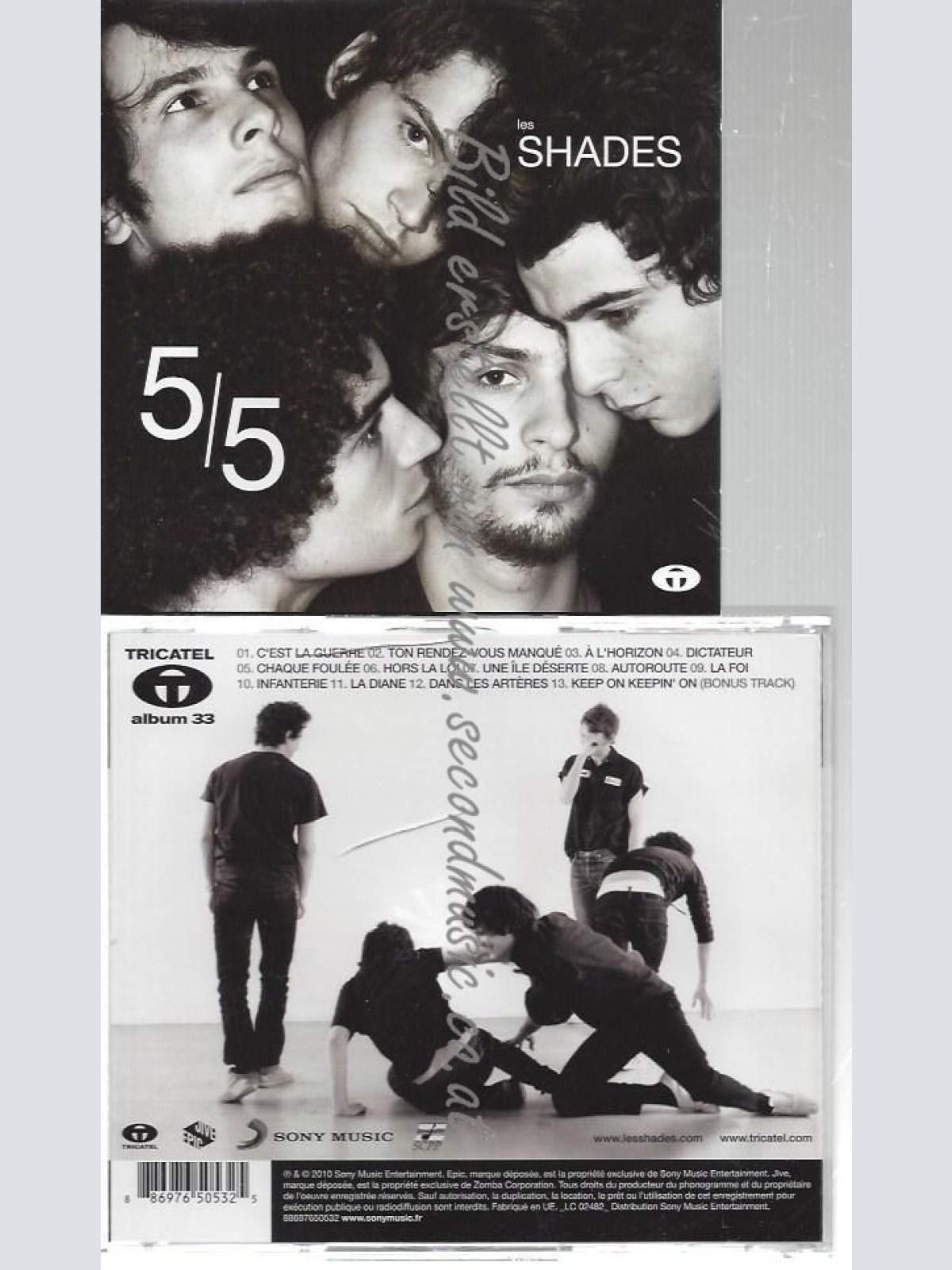 CD--    / LES SHADES--