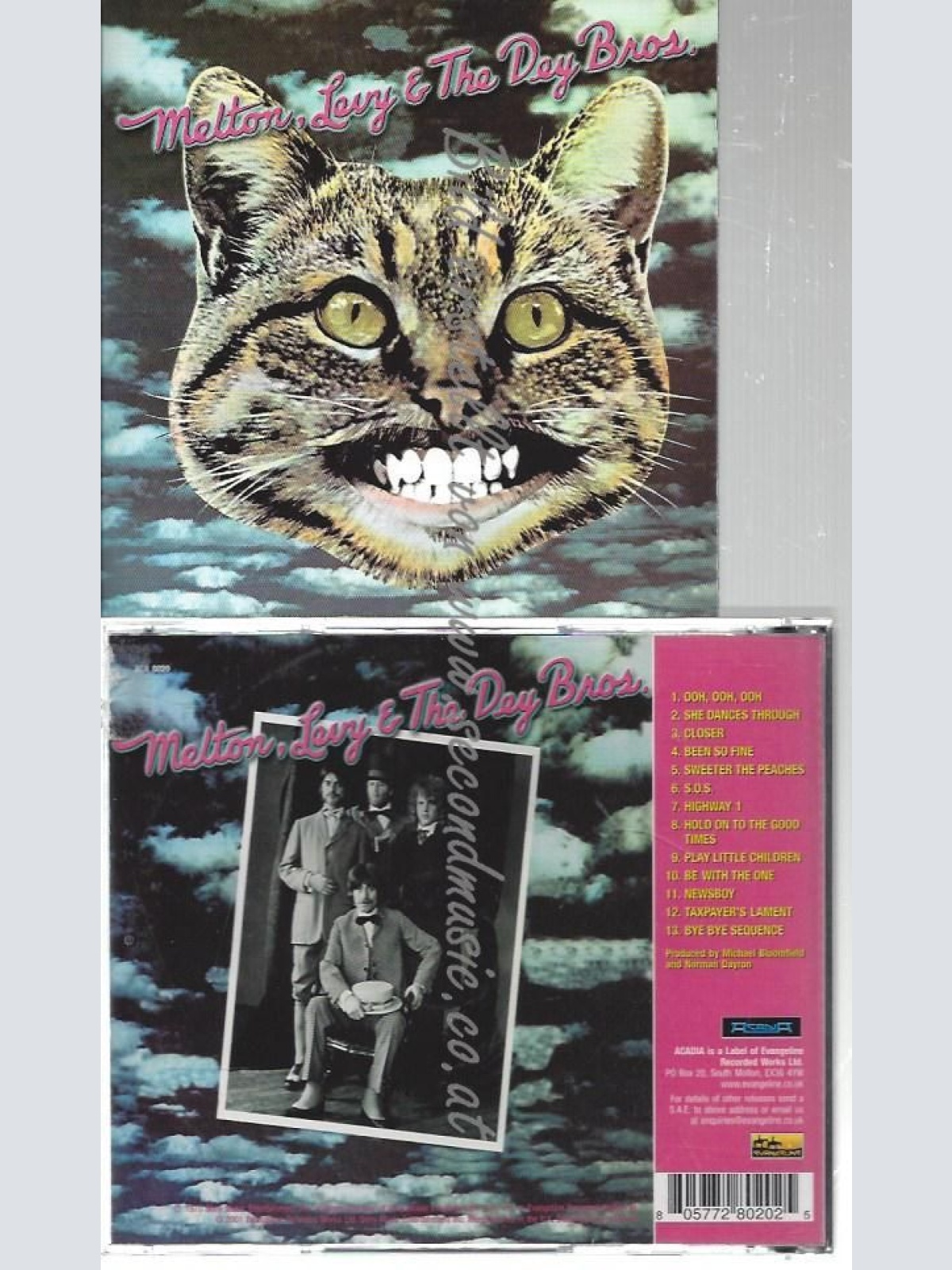 CD--Melton,Levy & the Dey Bros Melton Levy