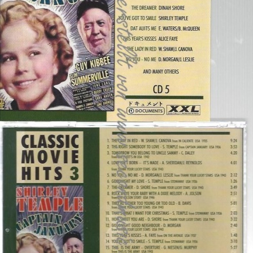 CD--VARIOUS ARTIST--    CLASSIC MOVIE HITS  VOL.  3