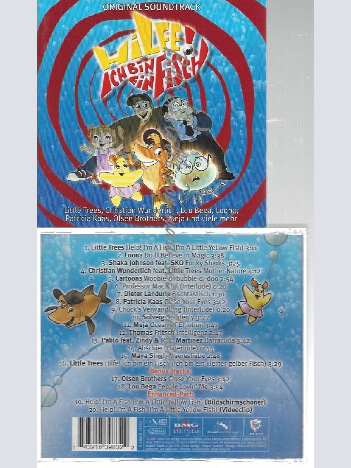 CD--OST UND VARIOUS--    HILFE! ICH BIN EIN FISCH | ENHANCED