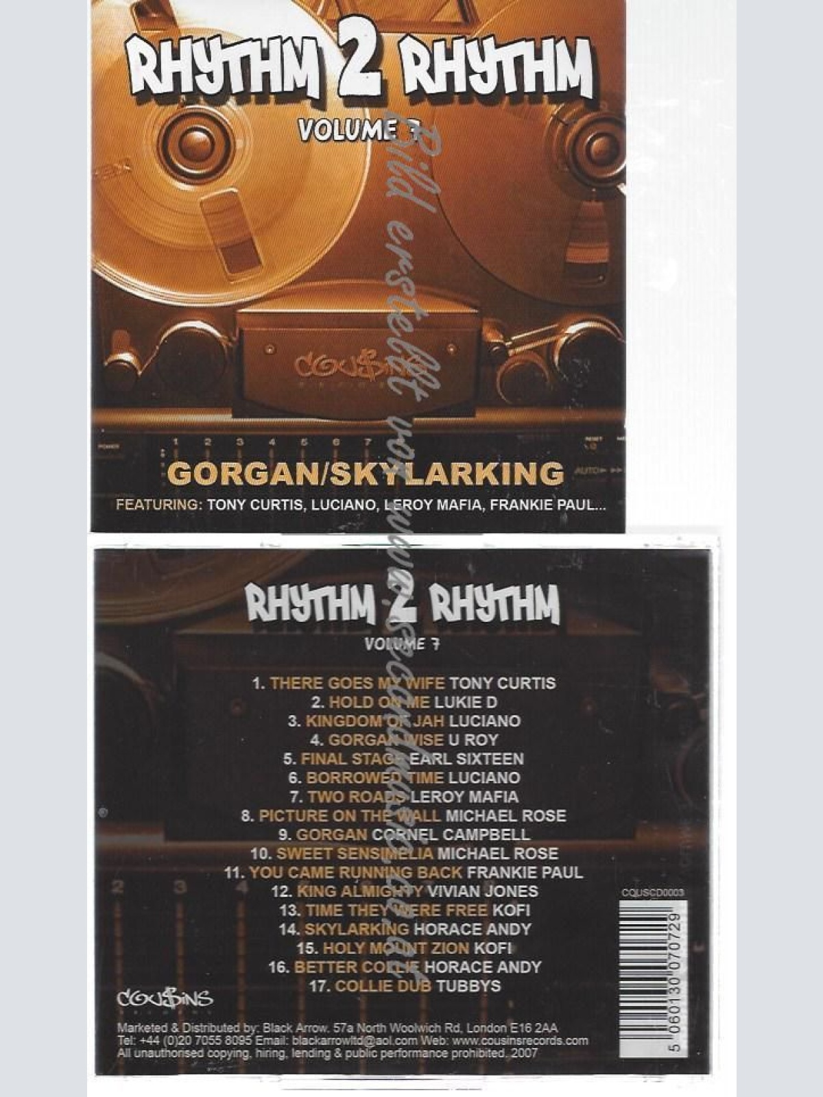 CD--RHYTHM 2  RHYTHM--    VOL.7 -RHYTHM  RHYTHM |