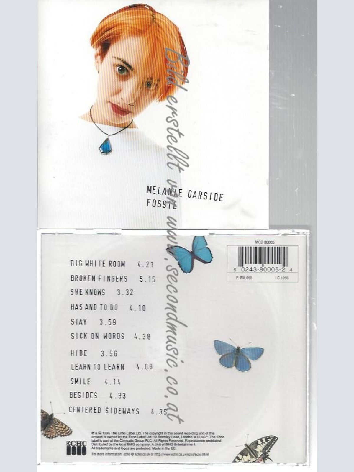 CD--MELANIE GARSIDE--    FOSSIL |