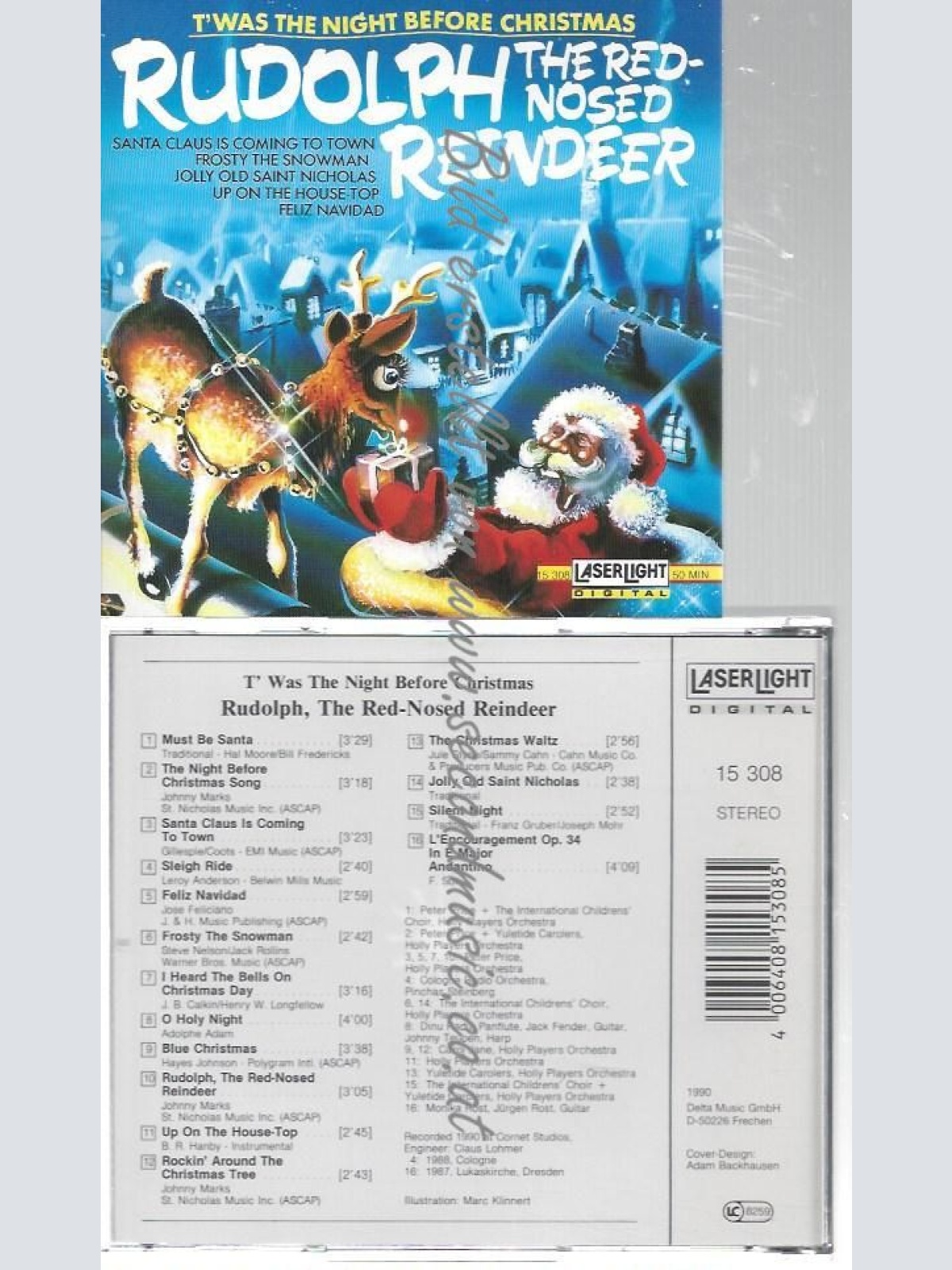 CD--HOLLY PLAYERS ORCHESTRA--    RUDOLPH,THE RED NOSED REINDEER