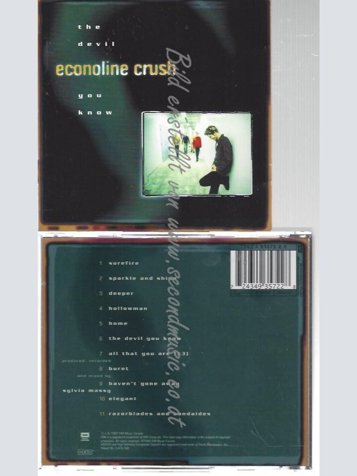 CD--ECONOLINE CRUSH--    THE DEVIL YOU KNOW