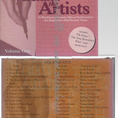 CD--VA-NAMES BEHIND THE ARTISTS--    VOL.1 -NAMES BEHIND THE ARTIST |