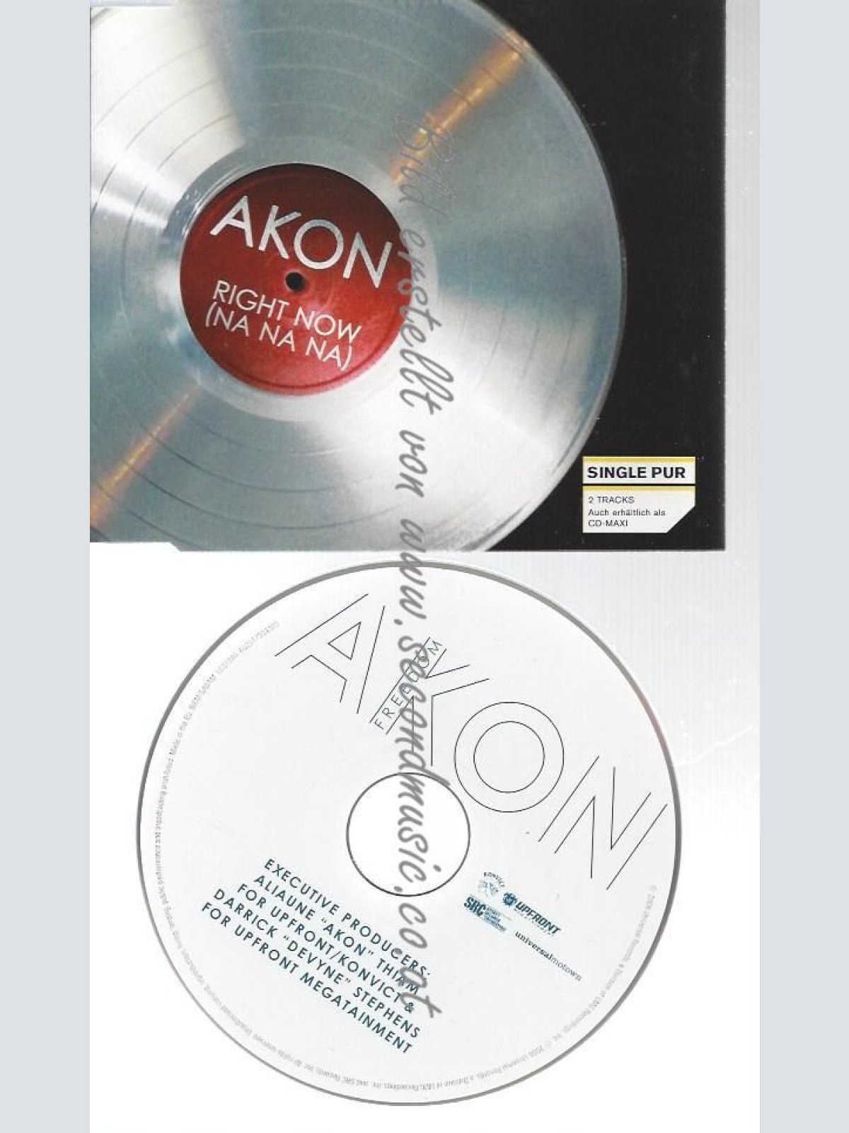 CD--AKON--    RIGHT NOW -NA NA NA- --TRACK-