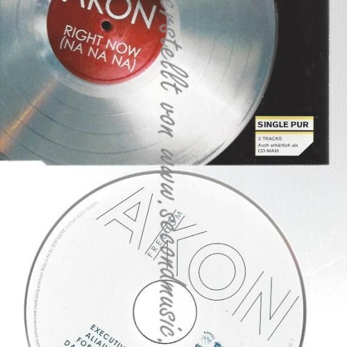 CD--AKON--    RIGHT NOW -NA NA NA- --TRACK-