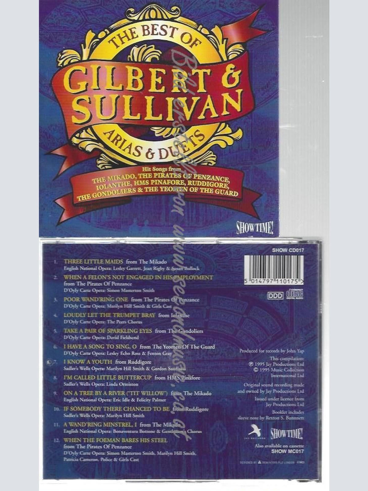 CD--ARTHUR SEYMOUR SULLIVAN--    BEST OF GILBERT&SULLIVAN------