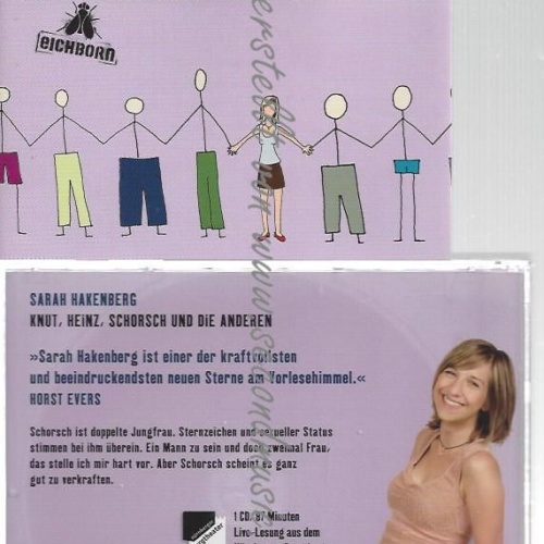 CD--SARAH HAKENBERG--    KNUT, HEINZ, SCHORSCH UND DIE ANDEREN: LIVE-