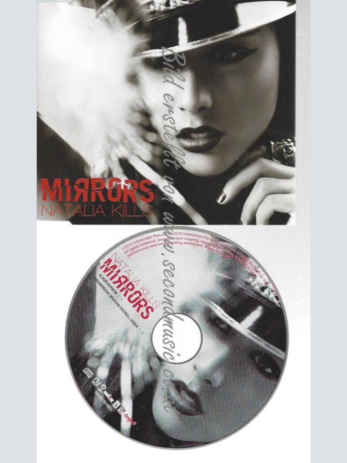 CD--NATALIA KILLS--    MIRRORS -REMIXES CHAPTER -