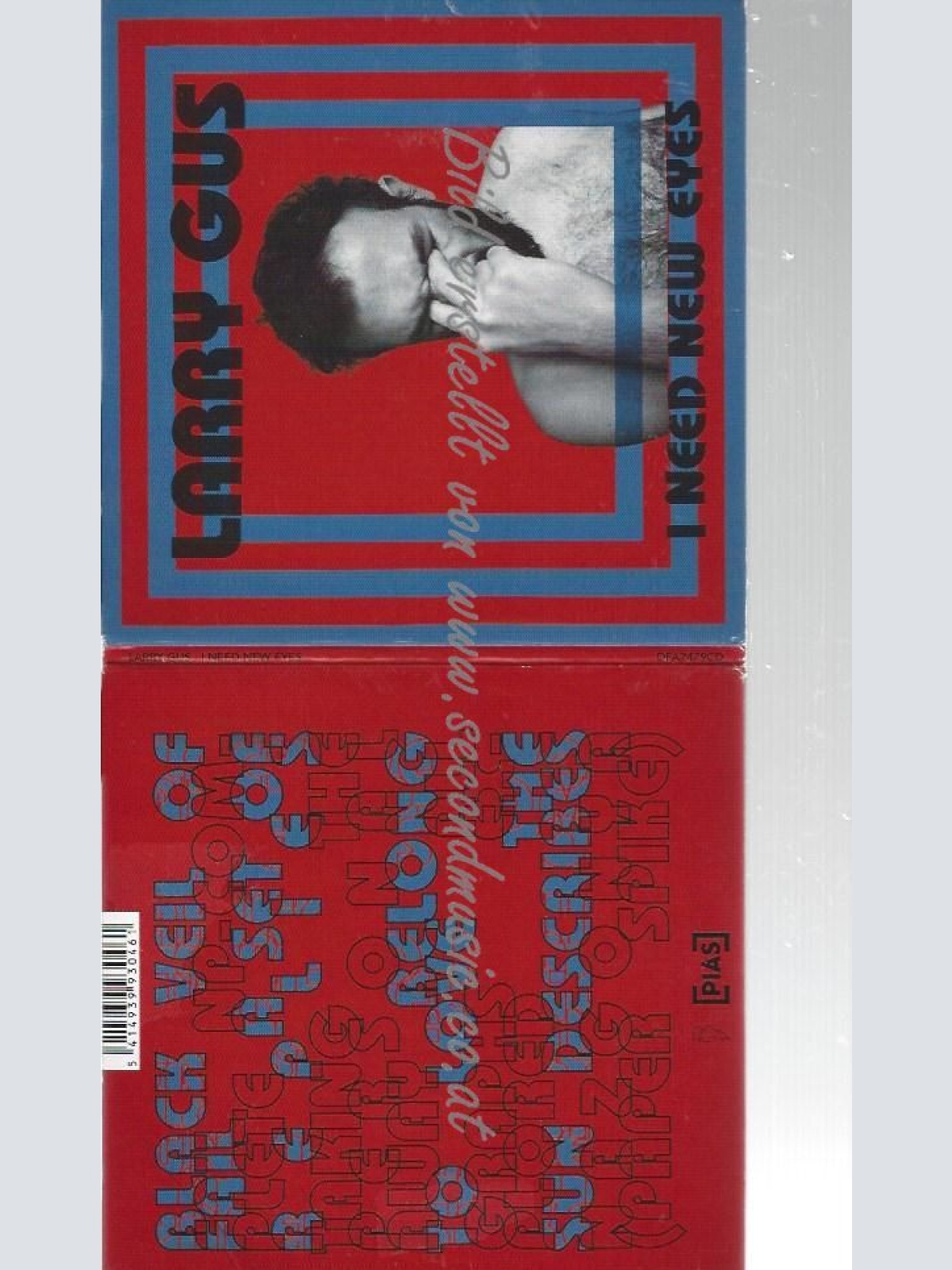 CD--LARRY GUS--    I NEED NEW EYES