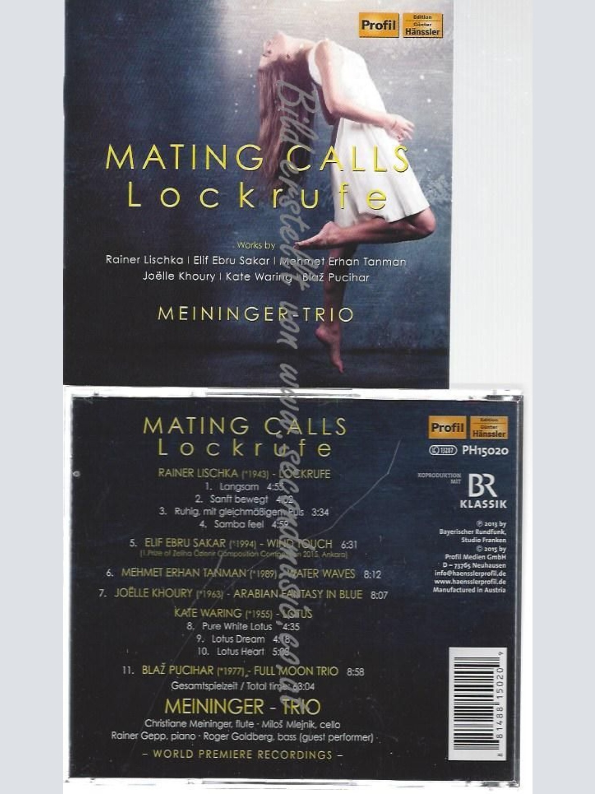 CD--MEININGER-TRIO--    MATING CALLS: LOCKRUFE