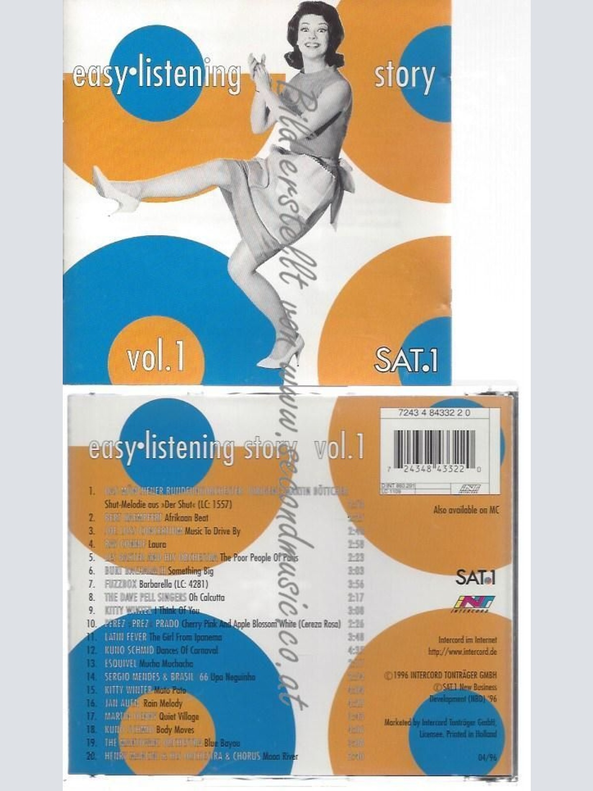 CD--VARIOUS UND BERT KAEMPFERT--    EASY LISTENING VOL.   1