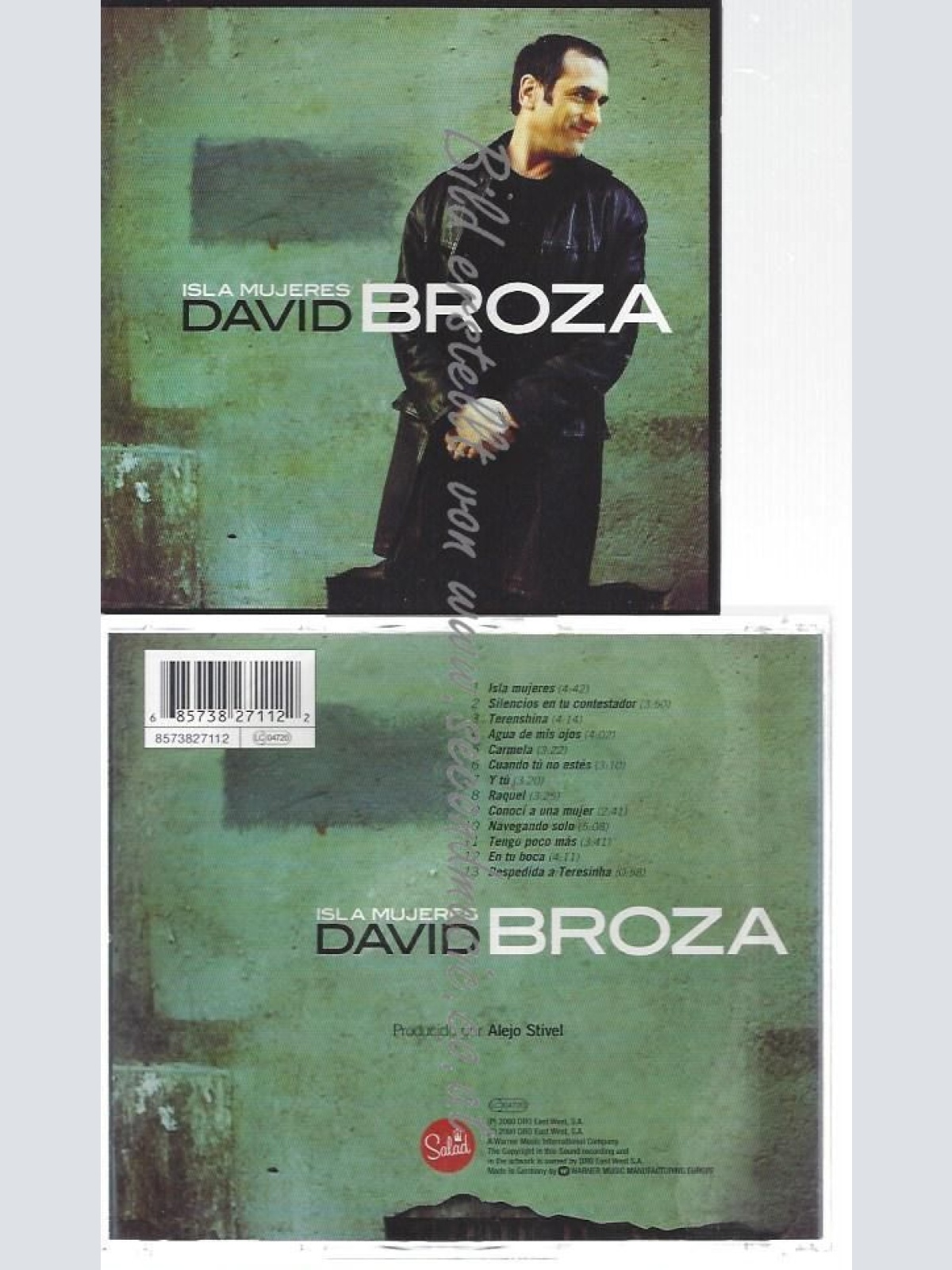 CD--DAVID BROZA--    ISLA MUJERES