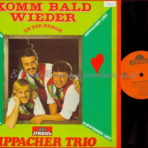 LP--HIPPACHER TRIO KOMM BALD WIEDER