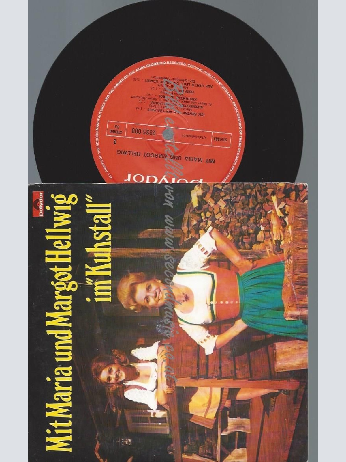 7" MIT MARIA UND MARGOT HELLWIG IM KUHSTALL