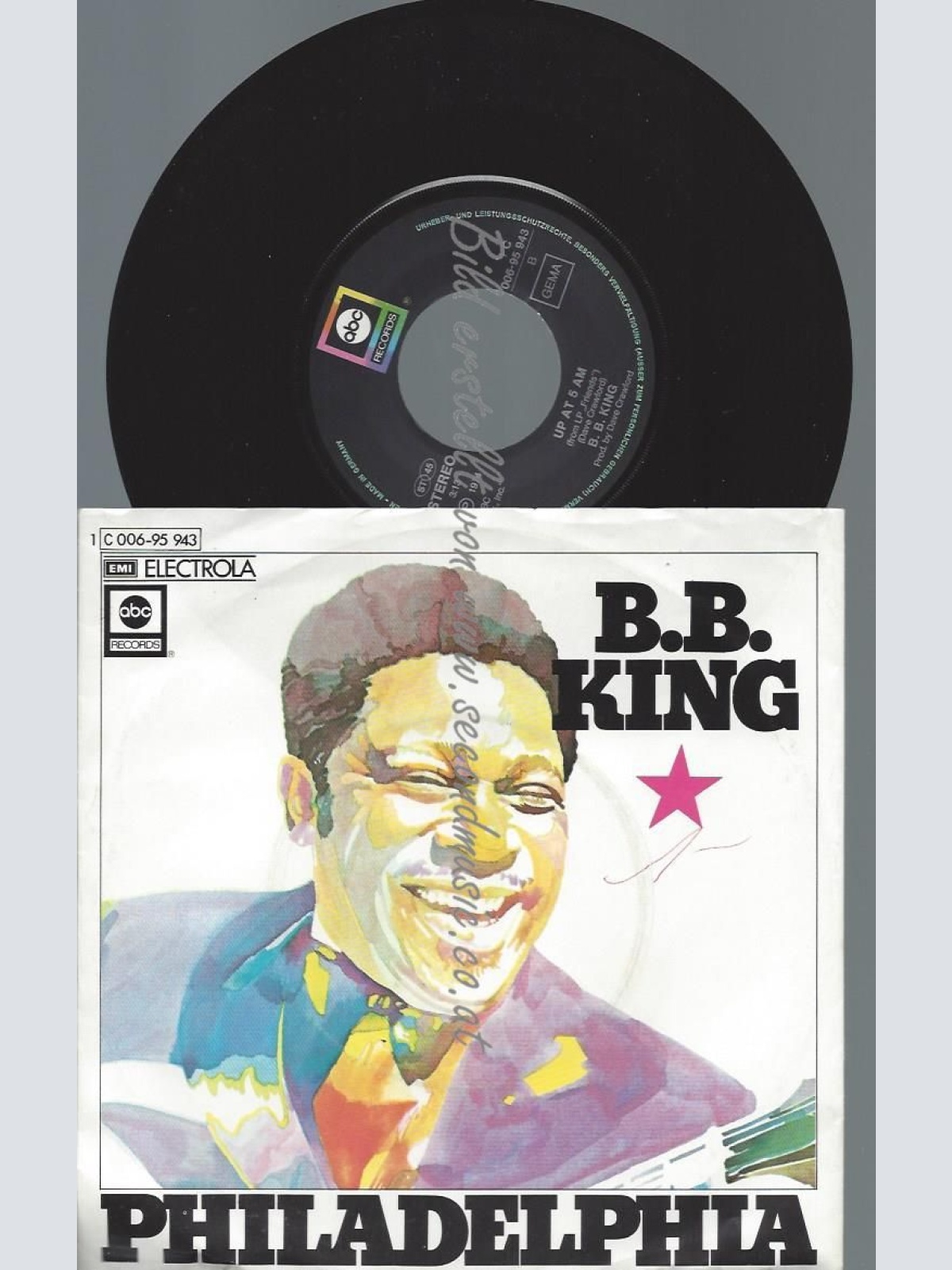 7"  B.B. King  Philadelphia