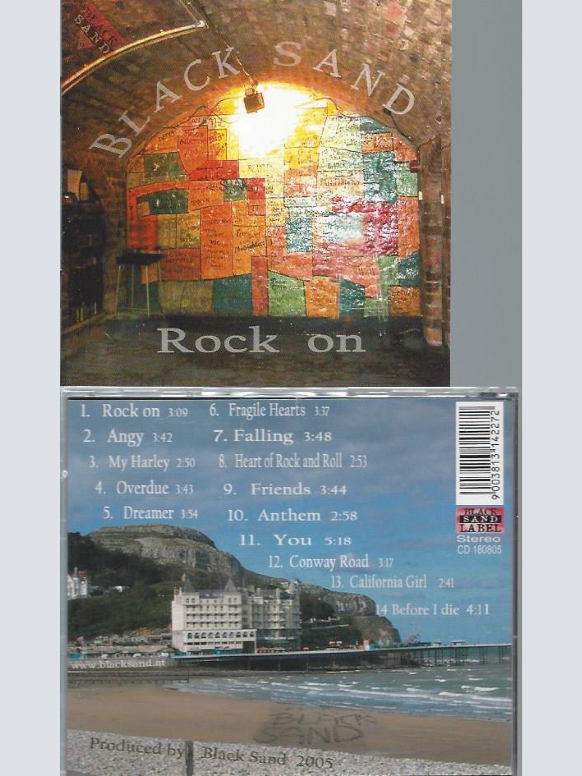 CD-- BLACK SAND ROCK ON ///