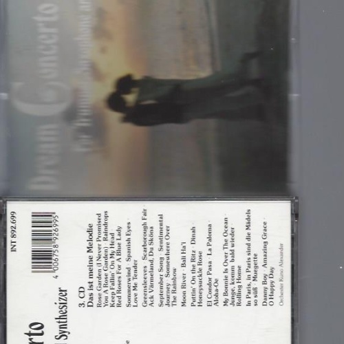CD--DREAM CONCERTO  FOR TRUMPET SAXOPHONE ANS SYNTHESIZER 3CD